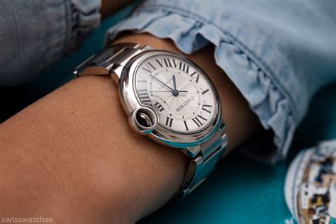cartier blue balloon 42mm